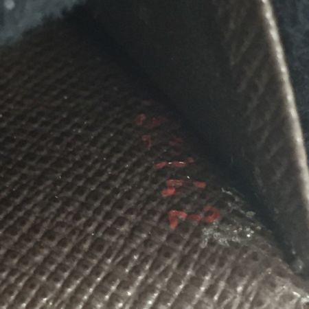  LOUIS VUITTON ルイヴィトン 財布 ダミエ ポリトフォイユ・ブラザ N60017 ブラウン