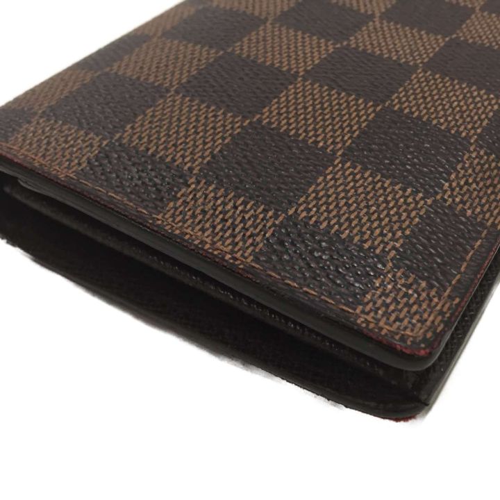 LOUIS VUITTON ルイヴィトン 財布 ダミエ ポリトフォイユ・ブラザ