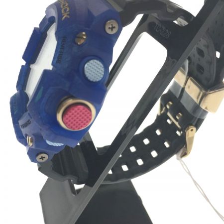  CASIO カシオ G-SHOCK GW-9406KJ-2JR ブラック x ブルー 箱・取説付