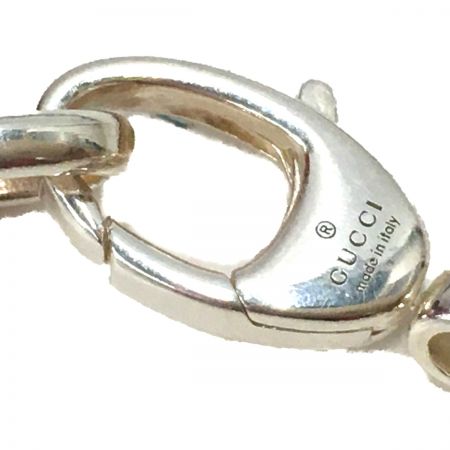  GUCCI グッチ インターロッキング GGネックレス シルバー