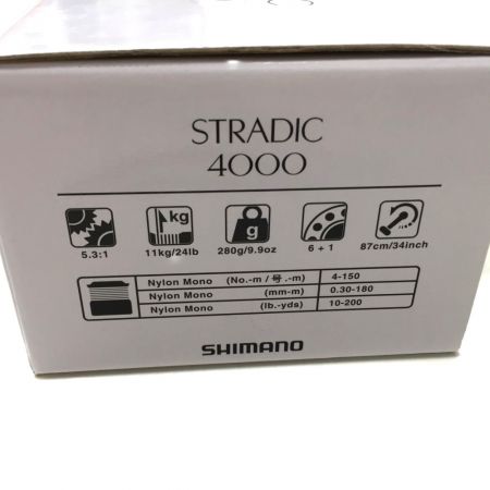  SHIMANO シマノ スピニングリール 19ストラディック 19STRADIC4000