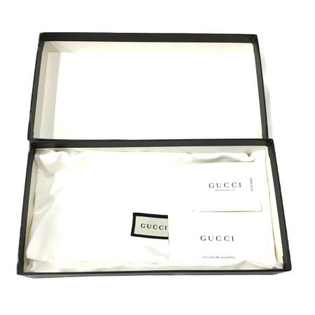  GUCCI グッチ ヴィンテージロゴプリント ラウンドファスナー長財布 496317 レッド