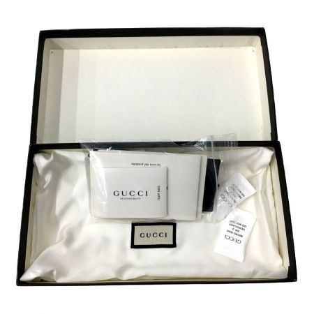  GUCCI グッチ GGマーモント ジップアラウンドウォレット 443123･525040 ブラック