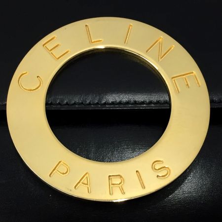 【中古】 CELINE セリーヌ サークルロゴ ショルダーバッグ オールド