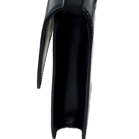  CELINE セリーヌ サークルロゴ レザーショルダーバッグ オールド ヴィンテージ M13 ブラック