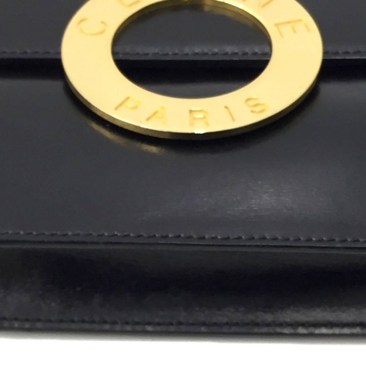 中古】 CELINE セリーヌ サークルロゴ ショルダーバッグ オールド ...