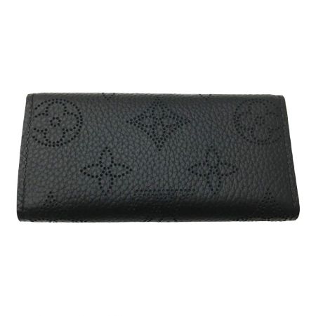 中古】 LOUIS VUITTON ルイヴィトン マヒナ ミュルティクレ 4 キー 