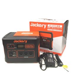 △△ jackery ポータブル電源1000 ポータブルバッテリー 大容量278400mAh/1002Wh PTB101 ブラック Aランク