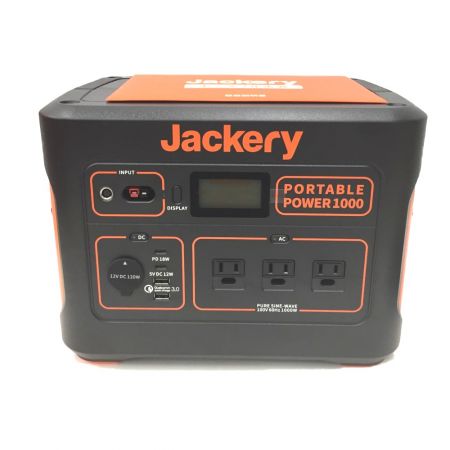  jackery ポータブル電源1000 ポータブルバッテリー 大容量278400mAh/1002Wh PTB101 ブラック
