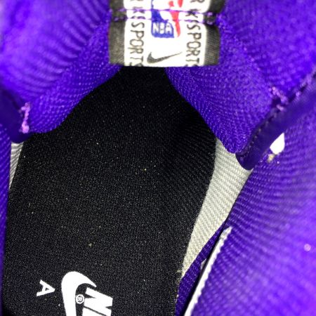  NIKE ナイキ スニーカー エアフォースワン レイカーズ BQ4591-101 ホワイト x パープル