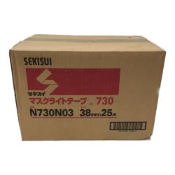 △△  積水 マスクライトテープ Ｎｏ．７３０ ３８ｘ２５ 半透明 Sランク