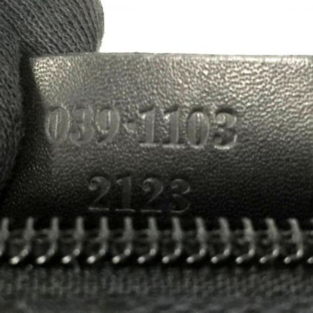  GUCCI グッチ アクセサリーポーチ GGキャンバス 039･1103 ブラック