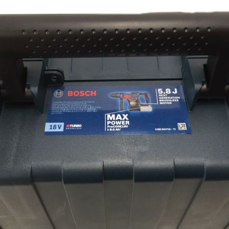  BOSCH ボッシュ ハンマードリル　コードレス式 GBH18V-34CF ブルー
