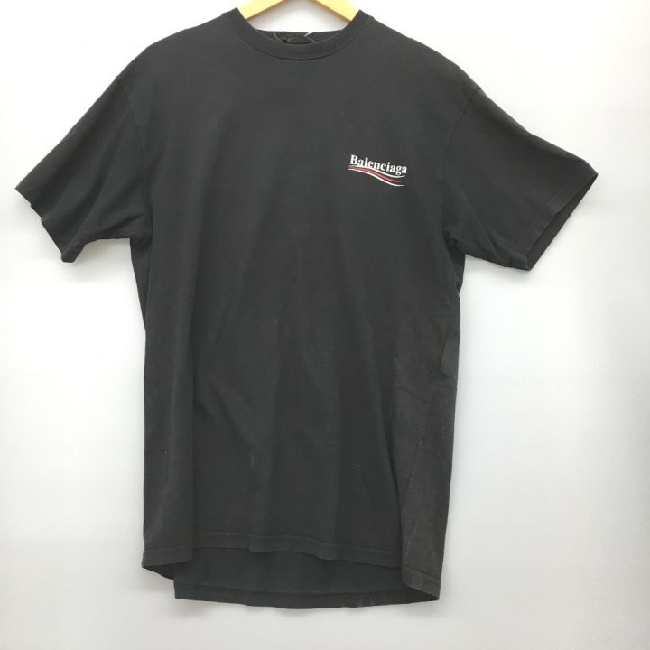 BALENCIAGA バレンシアガ Tシャツ 夏物 SIZE XS メンズ up57 2018 00296 ブラック｜中古｜なんでもリサイクルビッグバン