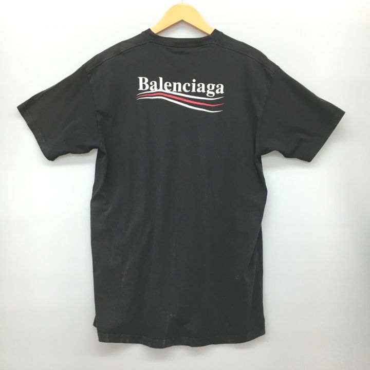 BALENCIAGA バレンシアガ Tシャツ 夏物 SIZE XS メンズ up57 2018 00296 ブラック｜中古｜なんでもリサイクルビッグバン