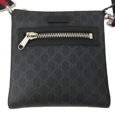  GUCCI グッチ GGスプリーム スモール メッセンジャーバッグ 523599 ブラック