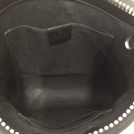  GUCCI グッチ GGスプリーム スモール メッセンジャーバッグ 523599 ブラック