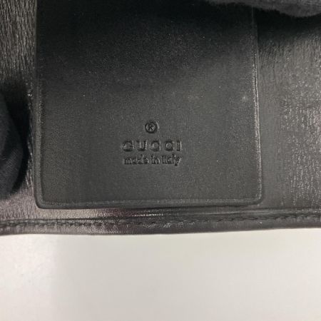  GUCCI グッチ 6連キーケース シェリーライン デニム×レザー 76337 0416