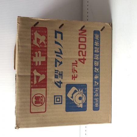€€ MAKITA マキタ 4型 マルノコ 4200N グリーン
