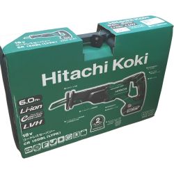 △△ HiKOKI ハイコーキ 18V コードレスセーバソー 充電式　電池・急速充電器・ケース付 CR18DBL グリーン Sランク