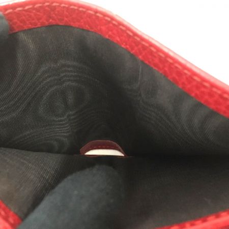  GUCCI グッチ プチ GG マーモント 二つ折り財布 456126 レッド
