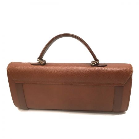  Burberrys バーバリーズ 牛革 ハンドバッグ ヴィンテージ ノバチェック YM981 ブラウン