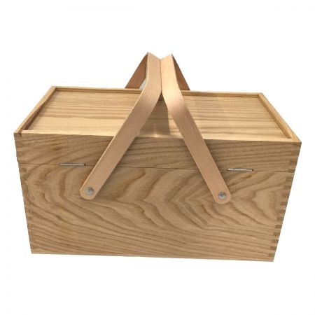  CLASSIKY 栗のソーイングボックス 裁縫箱 倉敷意匠