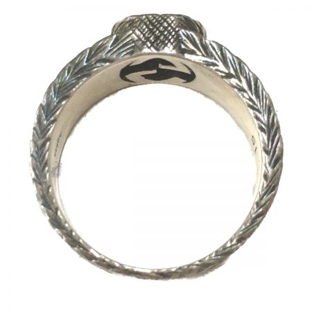  GUCCI グッチ 蔓草模様 インターロッキングG ＳＶ 15号 指輪 リング