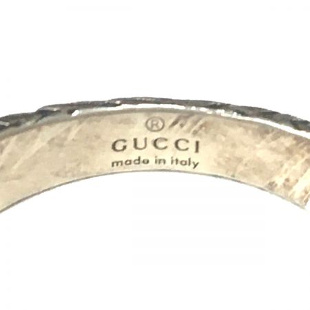  GUCCI グッチ 蔓草模様 インターロッキングG ＳＶ 15号 指輪 リング