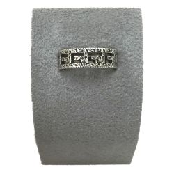 △△ GUCCI グッチ 指輪　925　Ｇロゴ　15号 シルバー Bランク