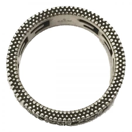  GUCCI グッチ 指輪　925　Ｇロゴ　15号 シルバー