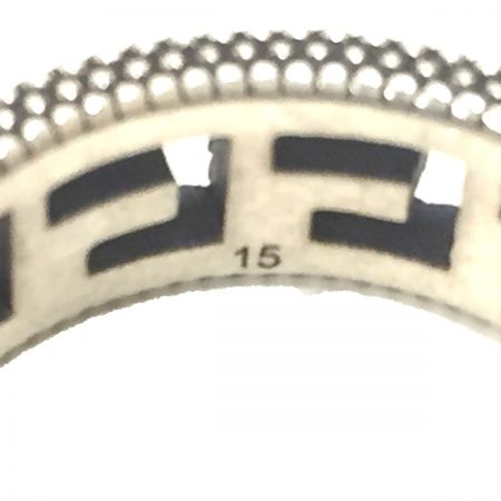  GUCCI グッチ 指輪　925　Ｇロゴ　15号 シルバー