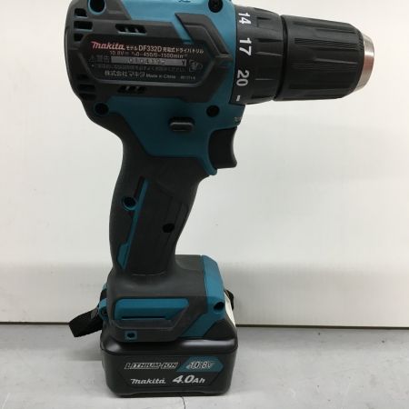  MAKITA マキタ 10.8V 充電式ドライバドリル 充電器・充電池2個・ケース付  0104192