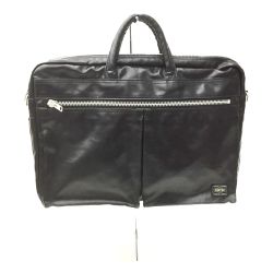 △△ PORTER ポーター ブリーフケース 吉田カバン ショルダー紐欠品 ブラック Cランク