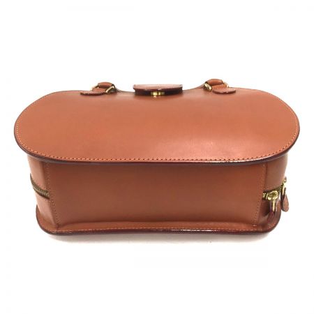  イタガキ leather craft by Emi タウンボストンバッグ ブラウン