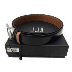 △△ dunhill ダンヒル ベルト メンズ リバーシブル レザー  BPM100A42 ブラック Aランク