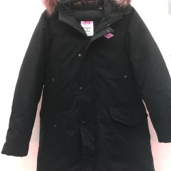 △△ DANTON ダントン ダウンコート JD-8688 ブラック Bランク