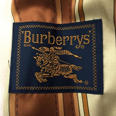  Burberrys バーバリーズ ヴィンテージ ノバチェック スカーフ柄 比翼仕立てコート ベージュ