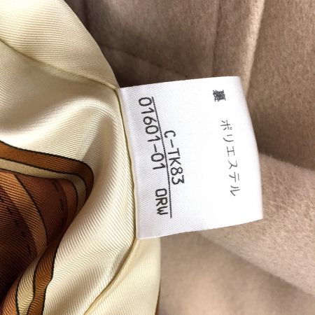  Burberrys バーバリーズ ヴィンテージ ノバチェック スカーフ柄 比翼仕立てコート ベージュ