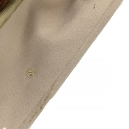  Burberrys バーバリーズ ヴィンテージ ノバチェック スカーフ柄 比翼仕立てコート ベージュ