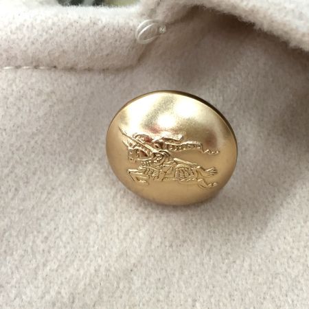  Burberrys バーバリーズ ヴィンテージ ノバチェック スカーフ柄 比翼仕立てコート ベージュ