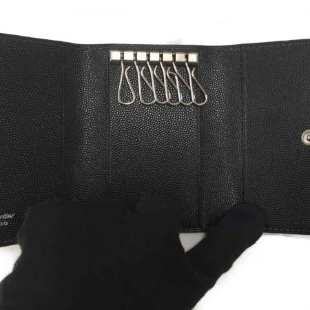  Cartier カルティエ サントス ドゥ カルティエ キーケース L300775 ブラック