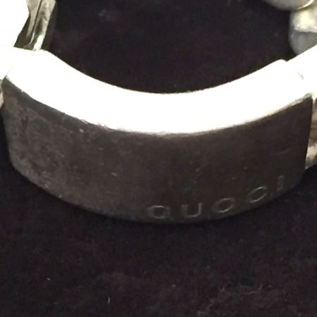 中古】 GUCCI グッチ SV チェーンリング 11号 シルバー Cランク｜総合