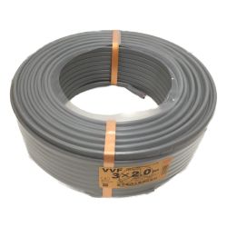 △△  富士電線工業VVFケーブル 3×2.0mm　100ｍ　3×2 Sランク