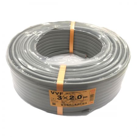   富士電線 VVFケーブル 3×2.0mm　100ｍ　3×2  