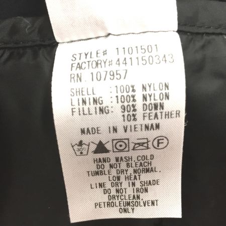  mont･bell モンベル パーマフロスト ライトダウンパーカ Lサイズ 1101501 ブラック