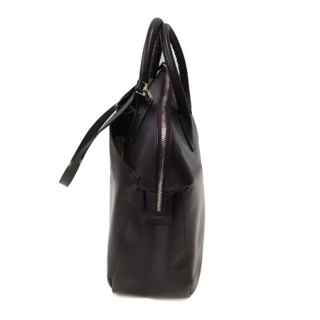  BALLY バリ ビジネスバッグ 2WAY　レザー パープル