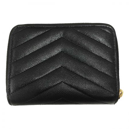  Yves Saint Laurent イブサンローラン サンローラン パリ  財布 二つ折り レディース モノグラム ジップアラウンドウォレット 403723 ブラック