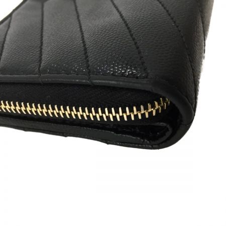  Yves Saint Laurent イブサンローラン サンローラン パリ  財布 二つ折り レディース モノグラム ジップアラウンドウォレット 403723 ブラック