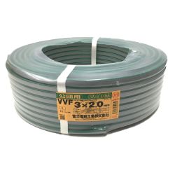 △△ 富士電線工業 VVFケーブル 3×2.0mm 100ｍ 3×20 公団用 Sランク